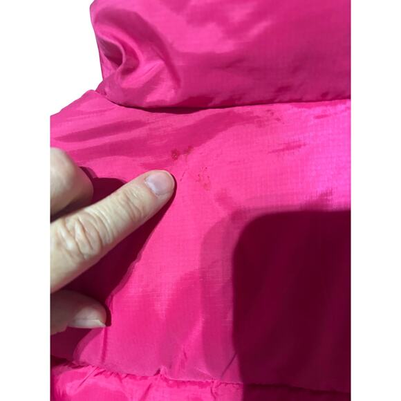 H &M hot pink short puffer jacket 8-9 pockets guc - Picture 8 of 8